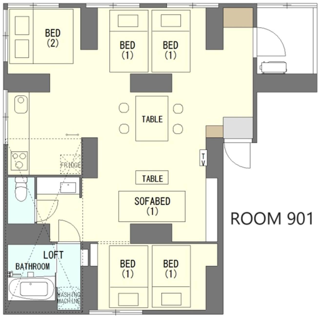 Apartmán Prism Ogu Prefektura Tokio